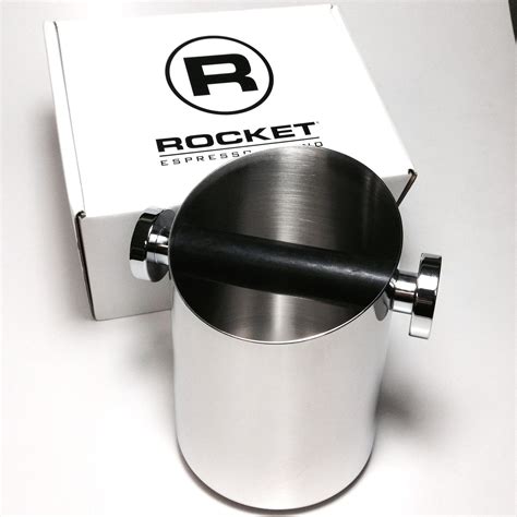 steel rockect box|Rocket Espresso Knock Box .